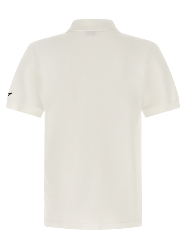 Kenzo Weißes Poloshirt aus Baumwolle