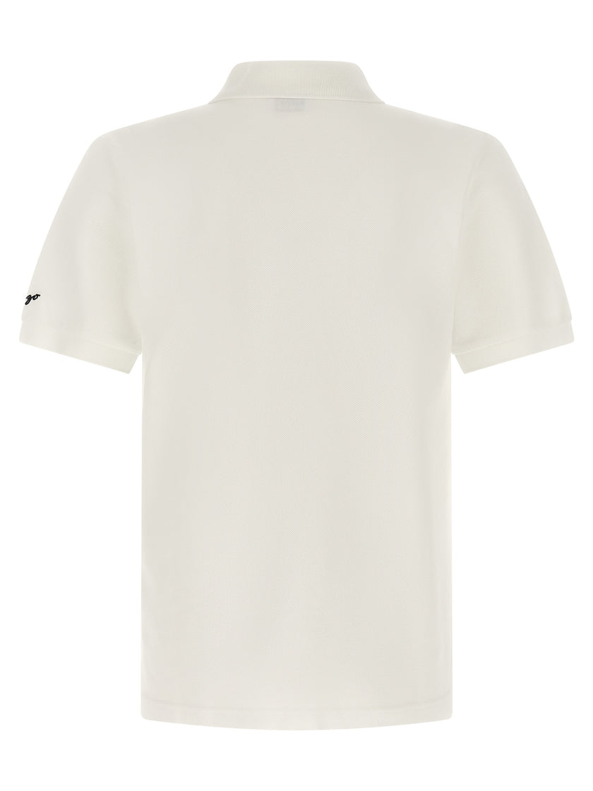 Kenzo Weißes Poloshirt aus Baumwolle