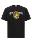 Kenzo Schwarzes Baumwoll-T-Shirt