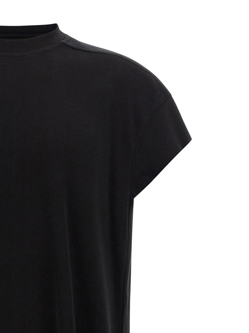 Rick Owens Schwarzes Baumwoll-T-Shirt