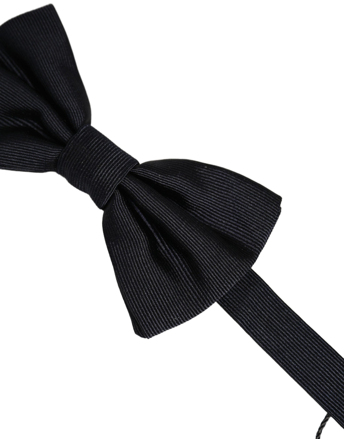 Dolce & Gabbana Men's Black 100% Silk Adjustable Bow Tie