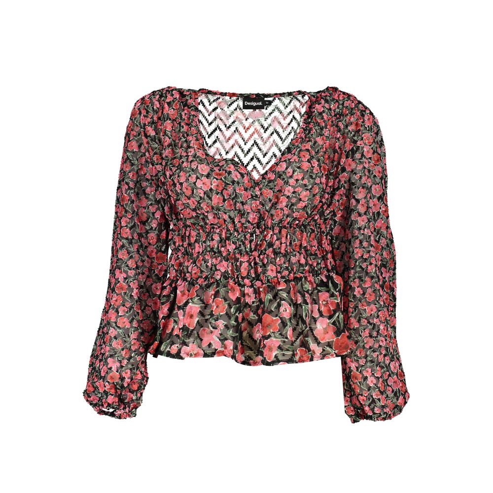 Desigual Pink Polyester Women's Blouse