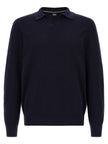 Hugo Boss Blaues Baumwoll-Polohemd