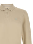 Hugo Boss Beige Cotton Polo Shirt