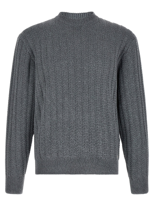 Hugo Boss Grauer Baumwollcardigan