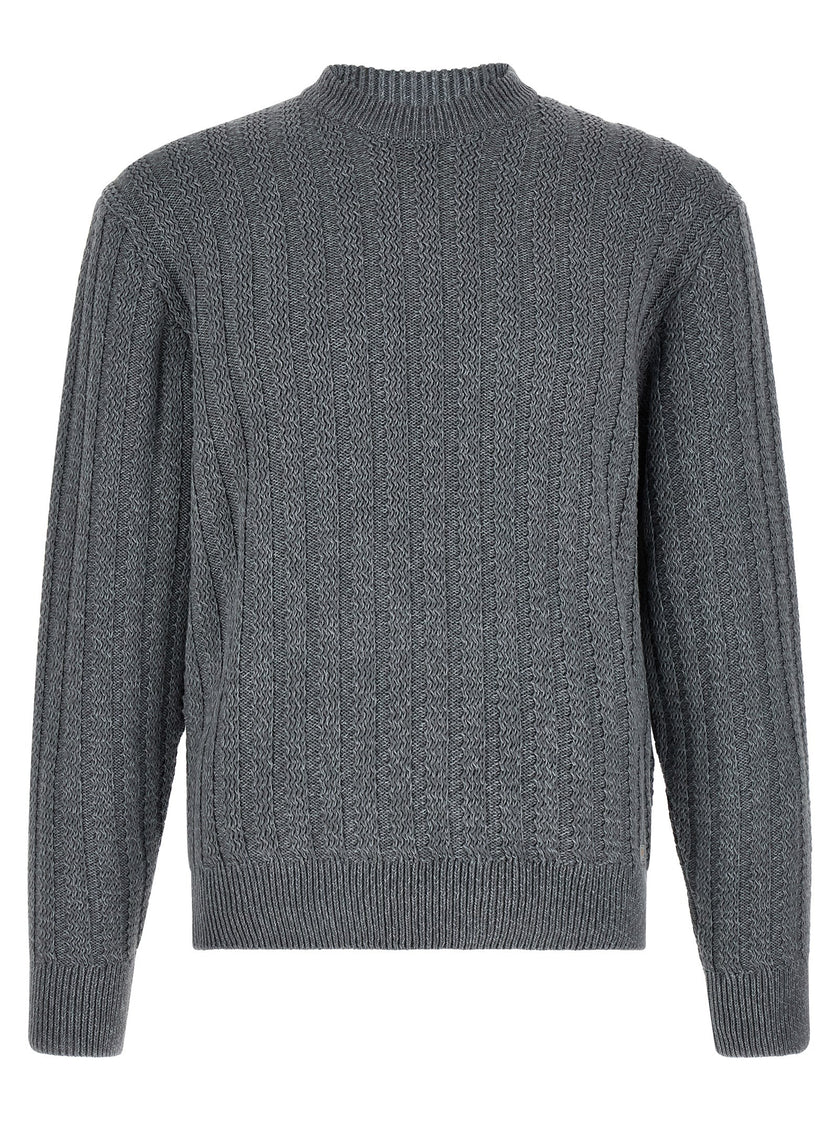 Hugo Boss Grauer Baumwollcardigan