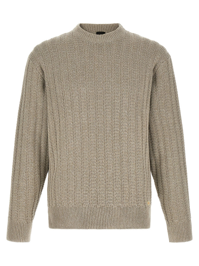 Hugo Boss Beige Cotton Cardigan