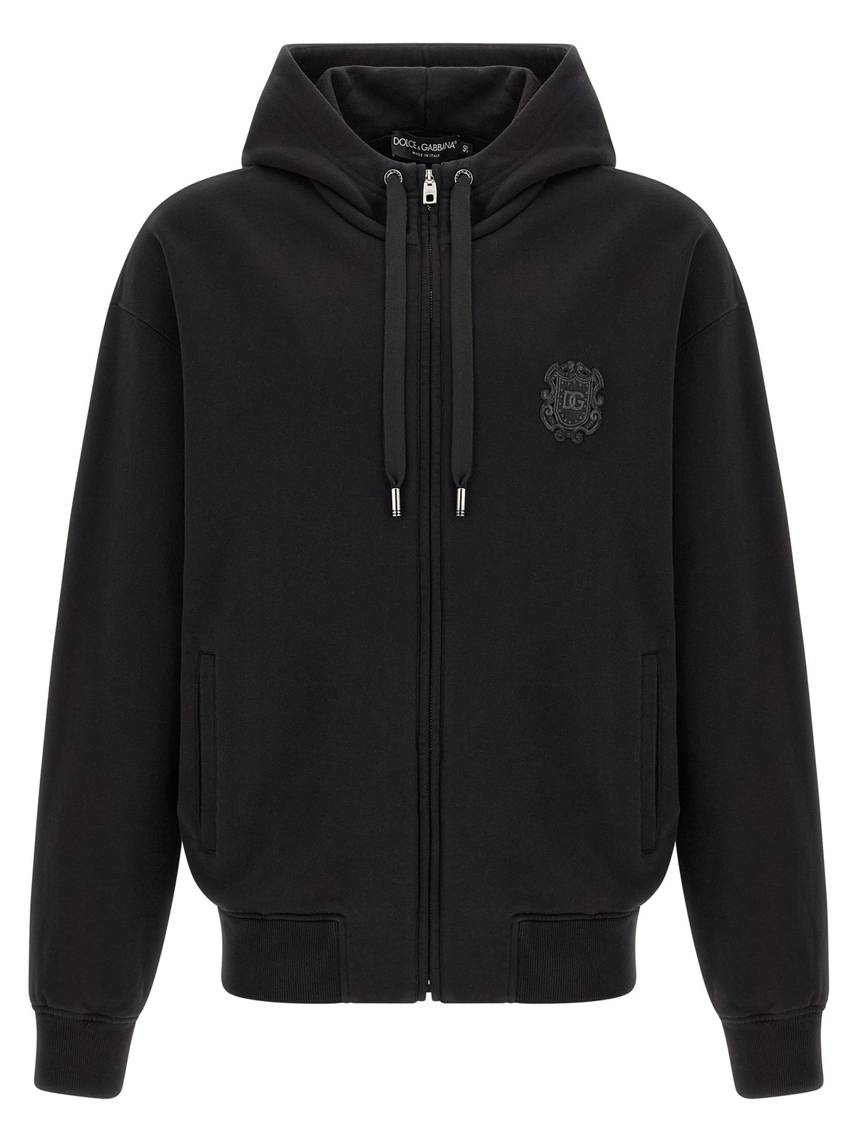 Dolce & Gabbana Schwarzer Baumwoll-Sweatshirt