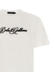 Dolce & Gabbana Weißes Baumwoll-T-Shirt
