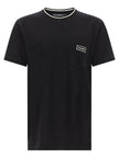 Dolce & Gabbana Schwarzes Baumwoll-T-Shirt
