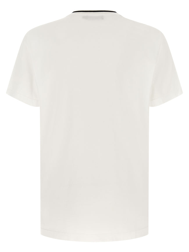 Dolce & Gabbana Weißes Baumwoll-T-Shirt