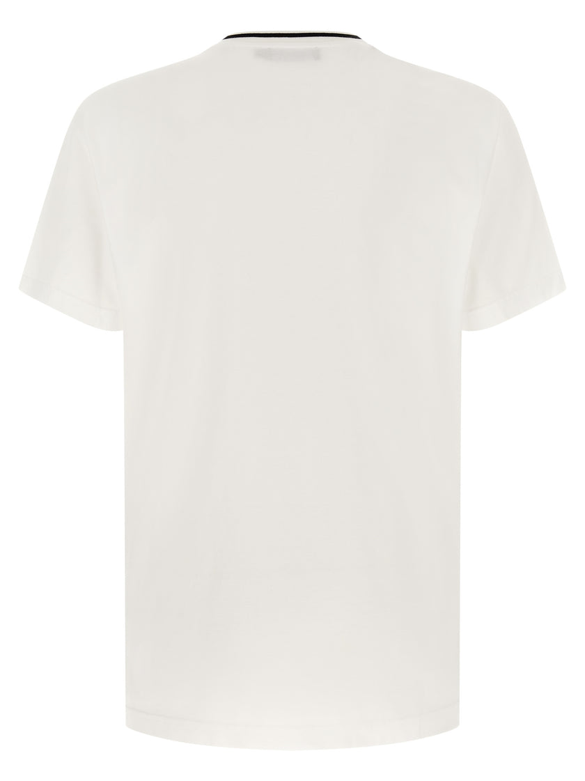 Dolce & Gabbana Weißes Baumwoll-T-Shirt