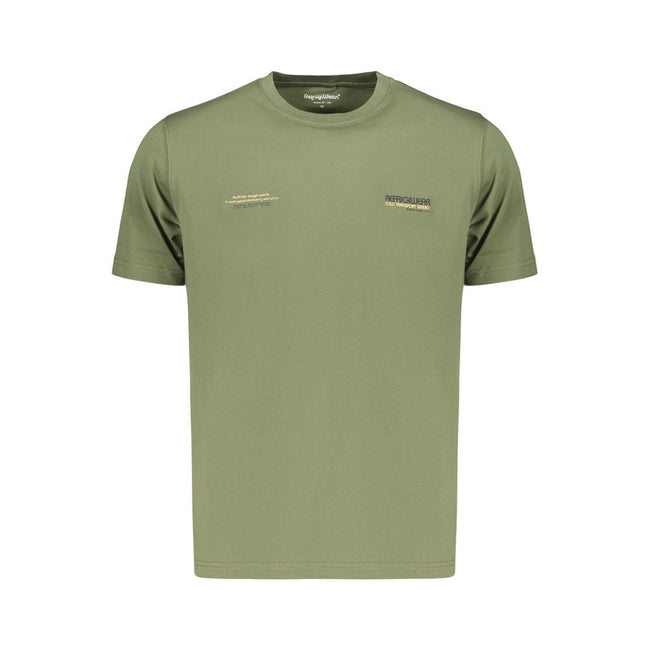 Refrigiwear Grünes Baumwoll-T-Shirt für Herren