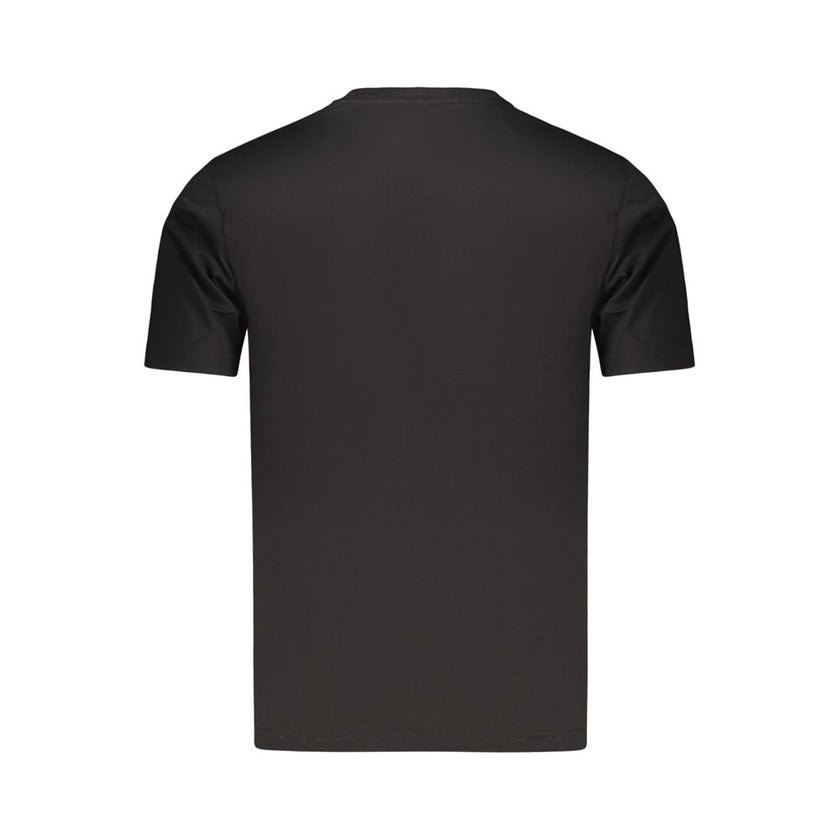 Refrigiwear Schwarzes Baumwoll-T-Shirt für Herren