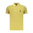 Refrigiwear Herren-Poloshirt aus gelber Baumwolle