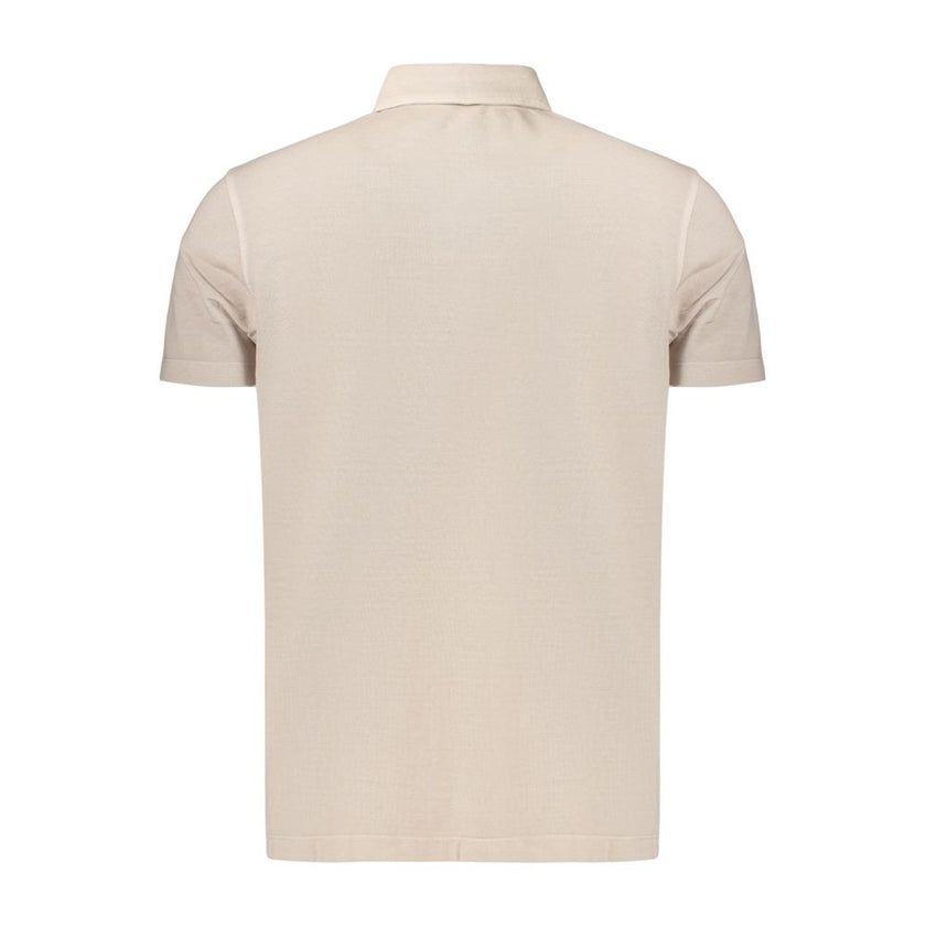Refrigiwear Beige Baumwoll-Poloshirt für Herren