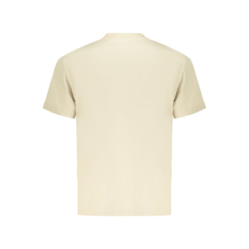Refrigiwear Beigefarbenes T-Shirt aus Baumwolle
