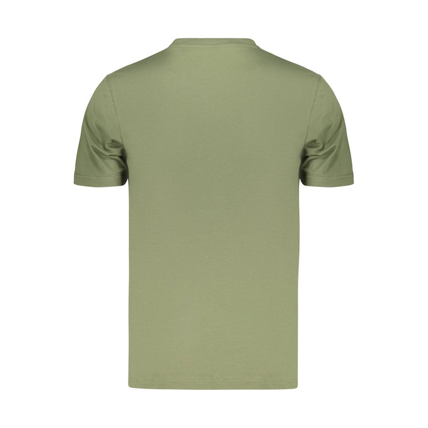 Refrigiwear Verde Baumwoll-T-Shirt für Herren