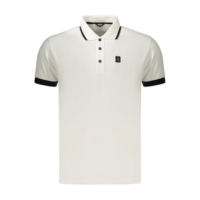 Refrigiwear Baumwoll-Poloshirt in Weiß