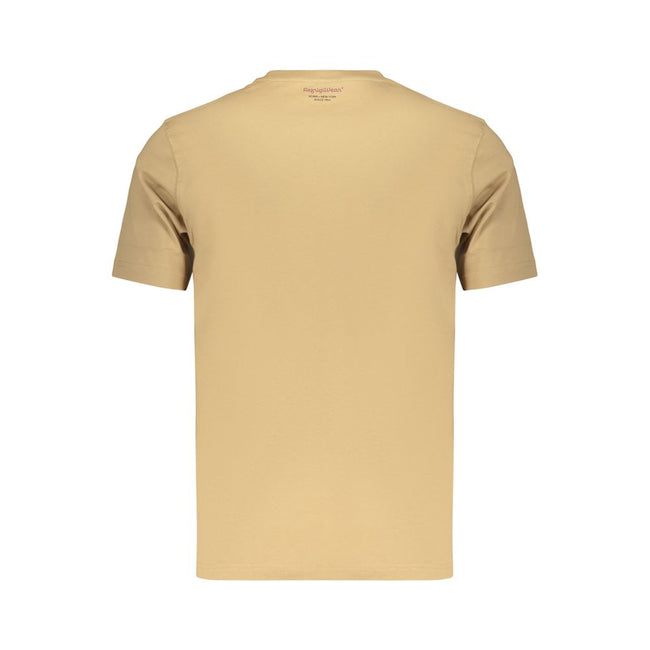 Refrigiwear Herren-T-Shirt aus brauner Baumwolle