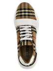 Burberry Beigefarbene Baumwoll-Sportschuhe