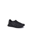 Dolce & Gabbana Schwarze Stoff-Sneaker