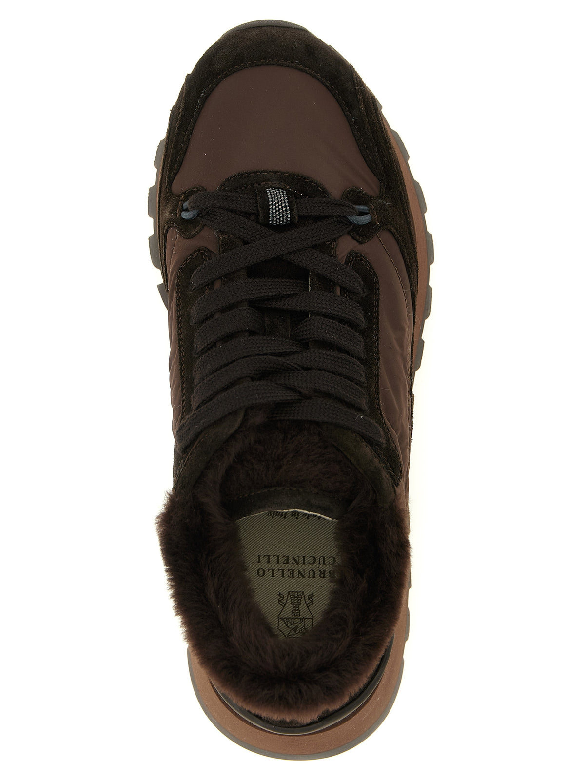 Brunello Cucinelli Black Calfskin Sneakers