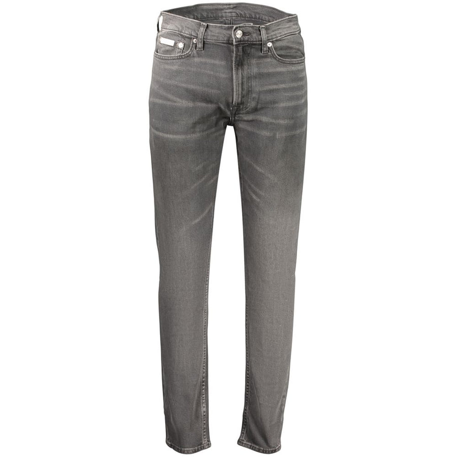 Calvin Klein Schwarze Herrenjeans aus Baumwolle