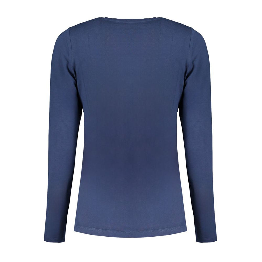 Pepe Jeans Blaues Baumwoll-T-Shirt für Damen