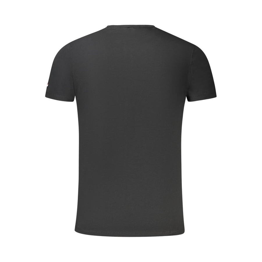 Pepe Jeans Schwarzes Baumwoll-T-Shirt für Herren
