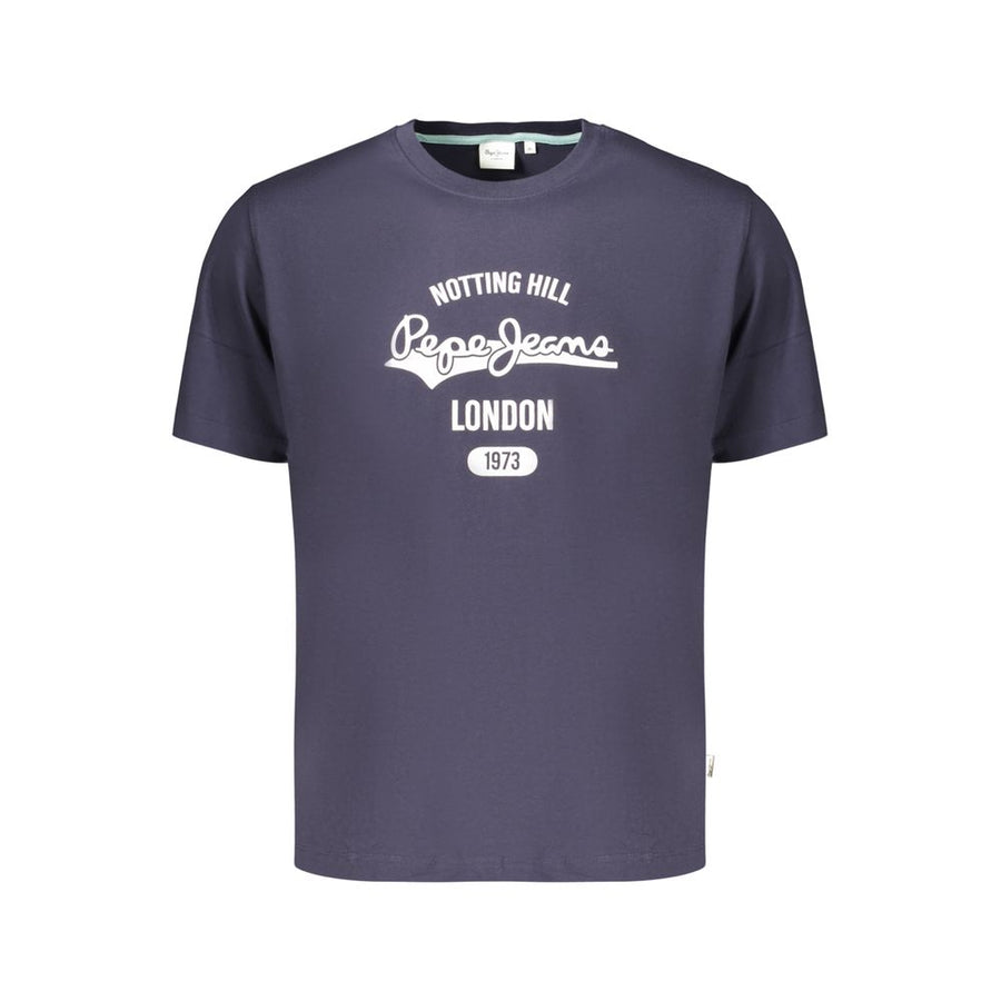 Men's Pepe Jeans Blue Cotton T-Shirt