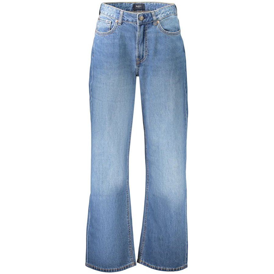 Pepe Jeans Blaue Baumwoll-Jeans aus Denim