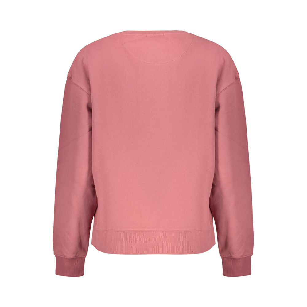 Pepe Jeans Pink Cotton Women's Sweatshirt
