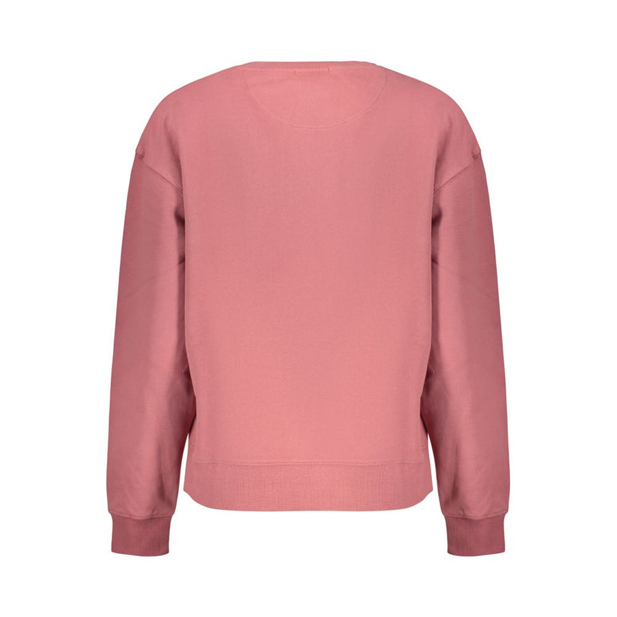Pepe Jeans Pink Cotton Women's Sweatshirt