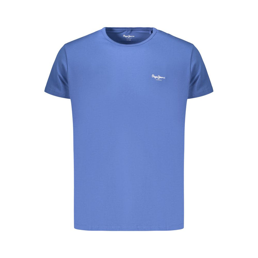Pepe Jeans Men's Blue Cotton T-Shirt