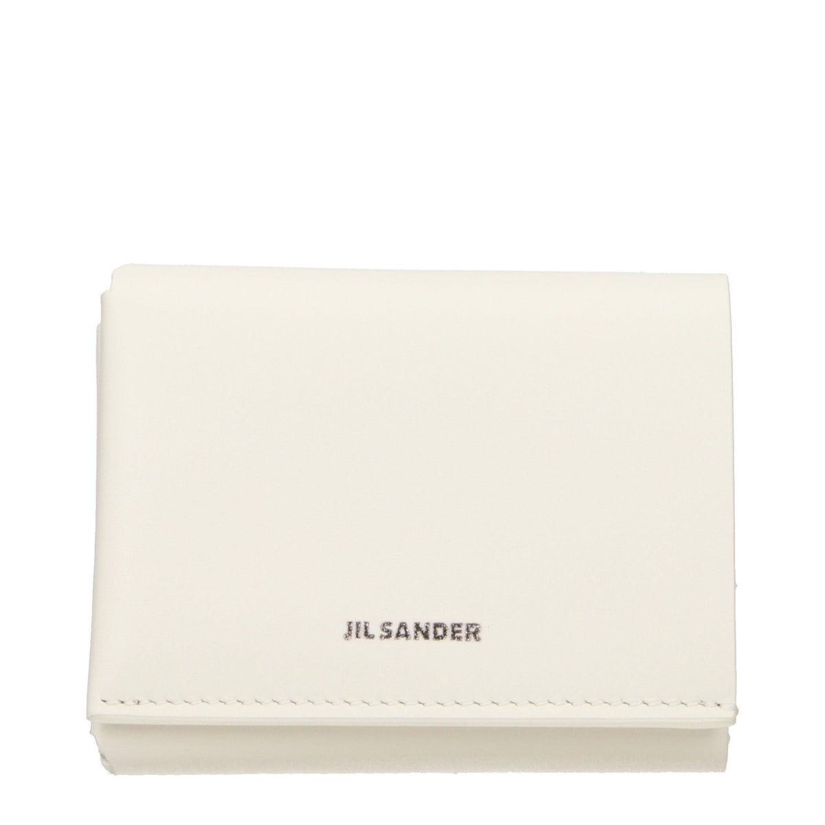 Jil Sander Beige Leather Wallet