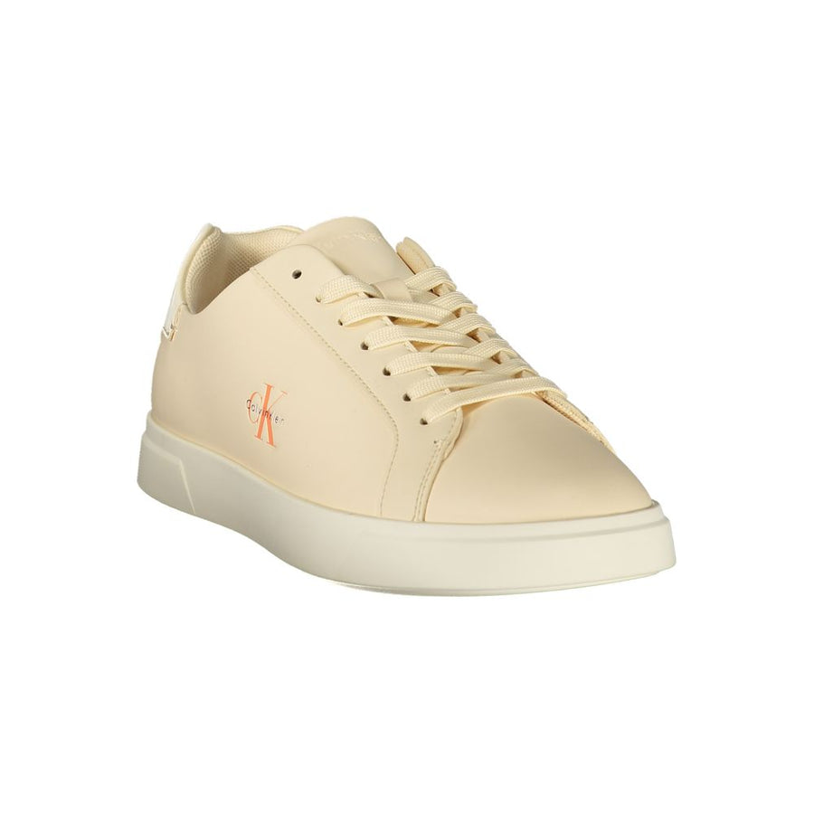 Calvin Klein Women's Trainers in Beige Polyurethane