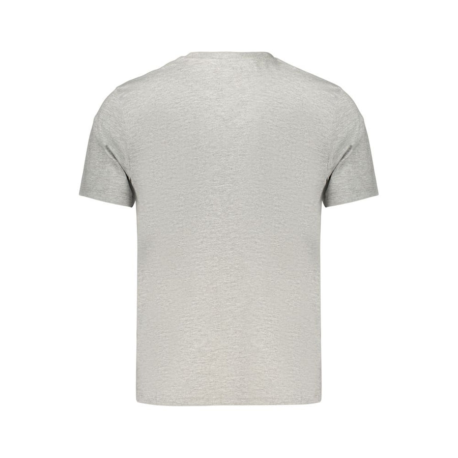 Pepe Jeans Graues Baumwoll-T-Shirt für Herren