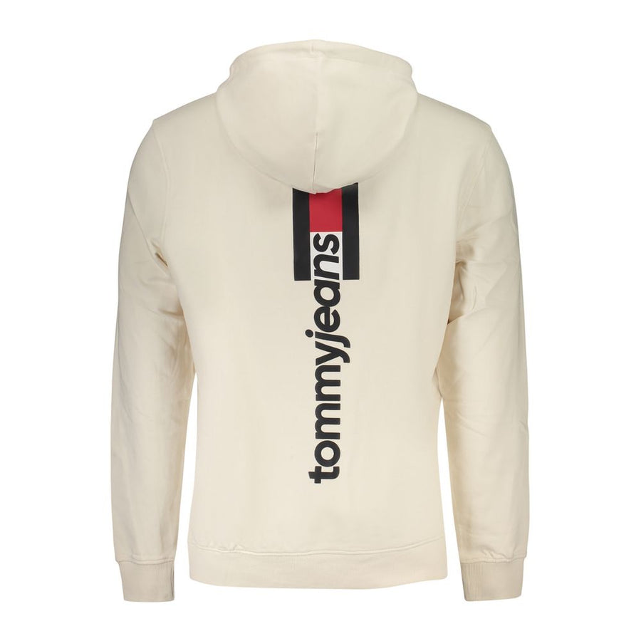 Tommy Hilfiger Men's Hooded Sweatshirt in White Cotton