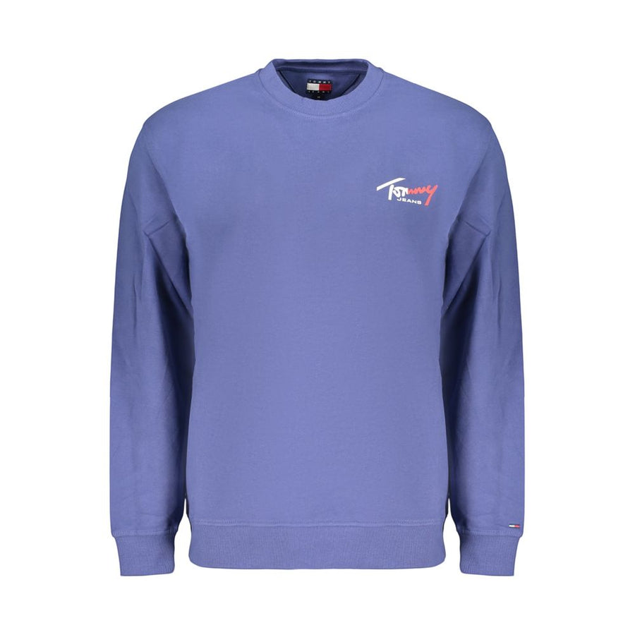 Tommy Hilfiger Men's Blue Cotton Sweatshirt