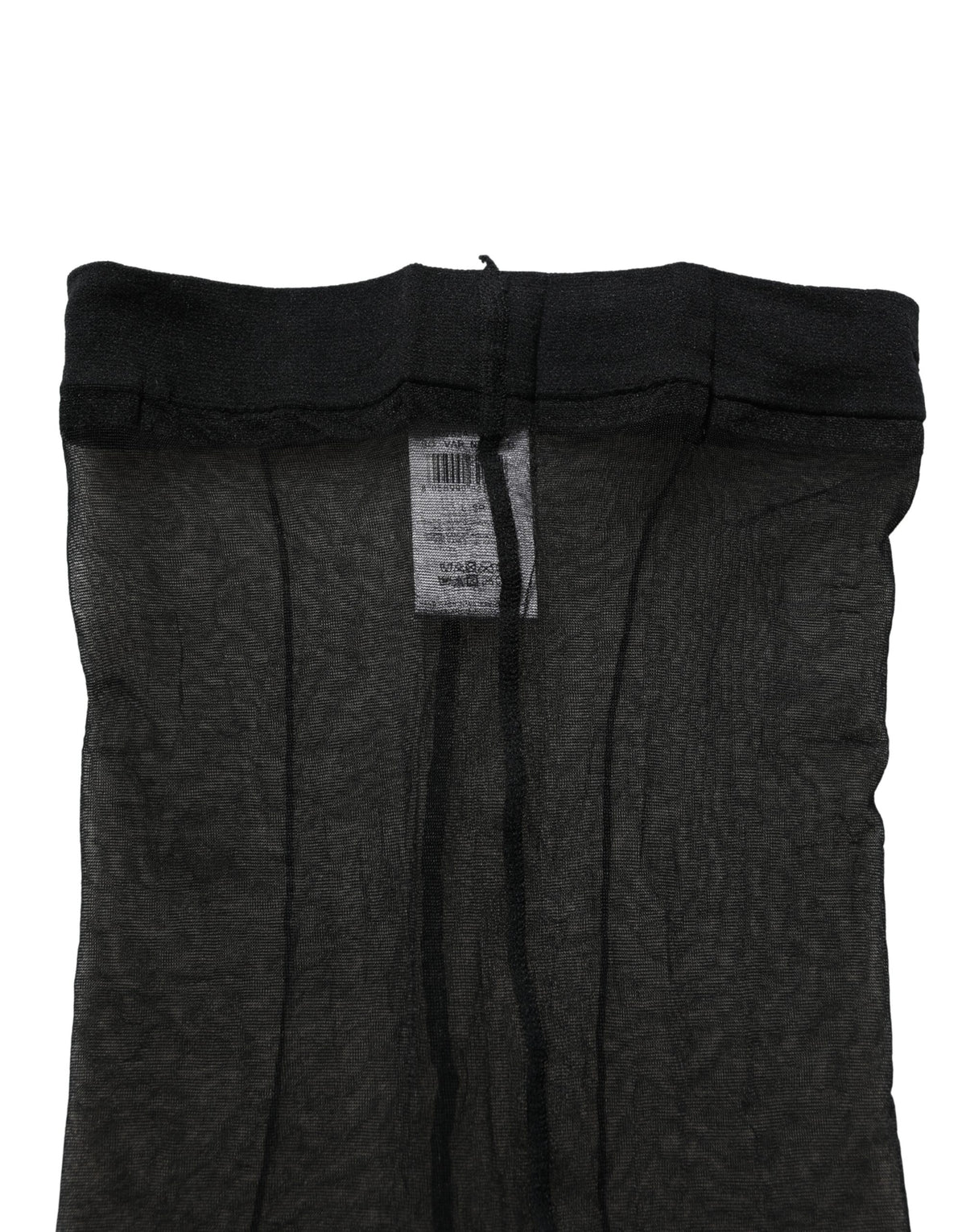 Dolce & Gabbana Black Nylon Ankle Socks