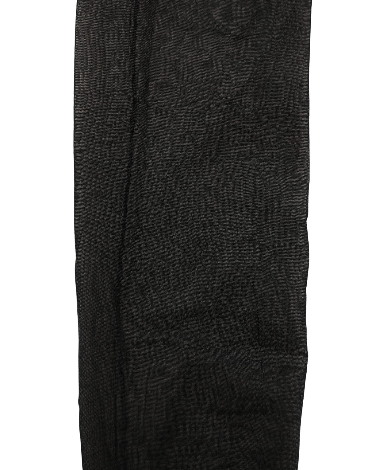 Dolce & Gabbana Black Nylon Ankle Socks