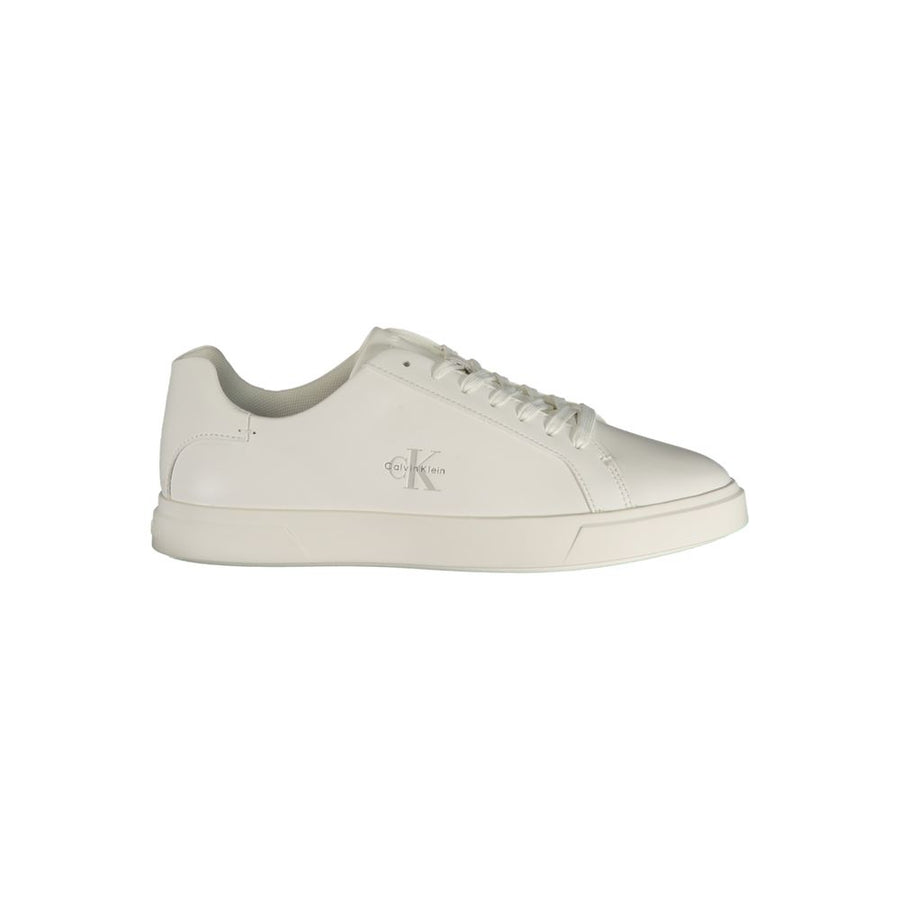 Calvin Klein White Polyester Sneakers