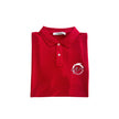 Trussardi Beachwear Red Cotton Men's Polo Shirt
