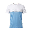 Trussardi Beachwear Hellblaues Polyester-T-Shirt