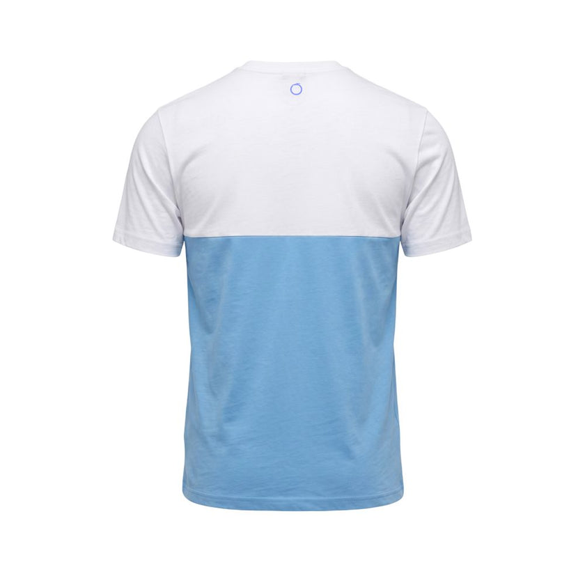 Trussardi Beachwear Hellblaues Polyester-T-Shirt