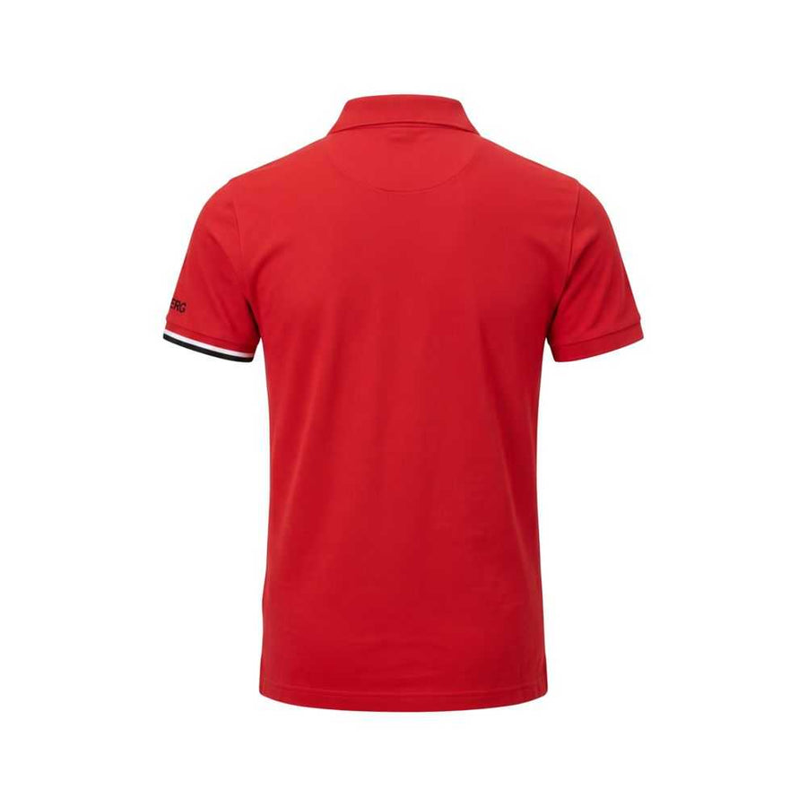 Iceberg Red Men's Cotton Polo Shirt