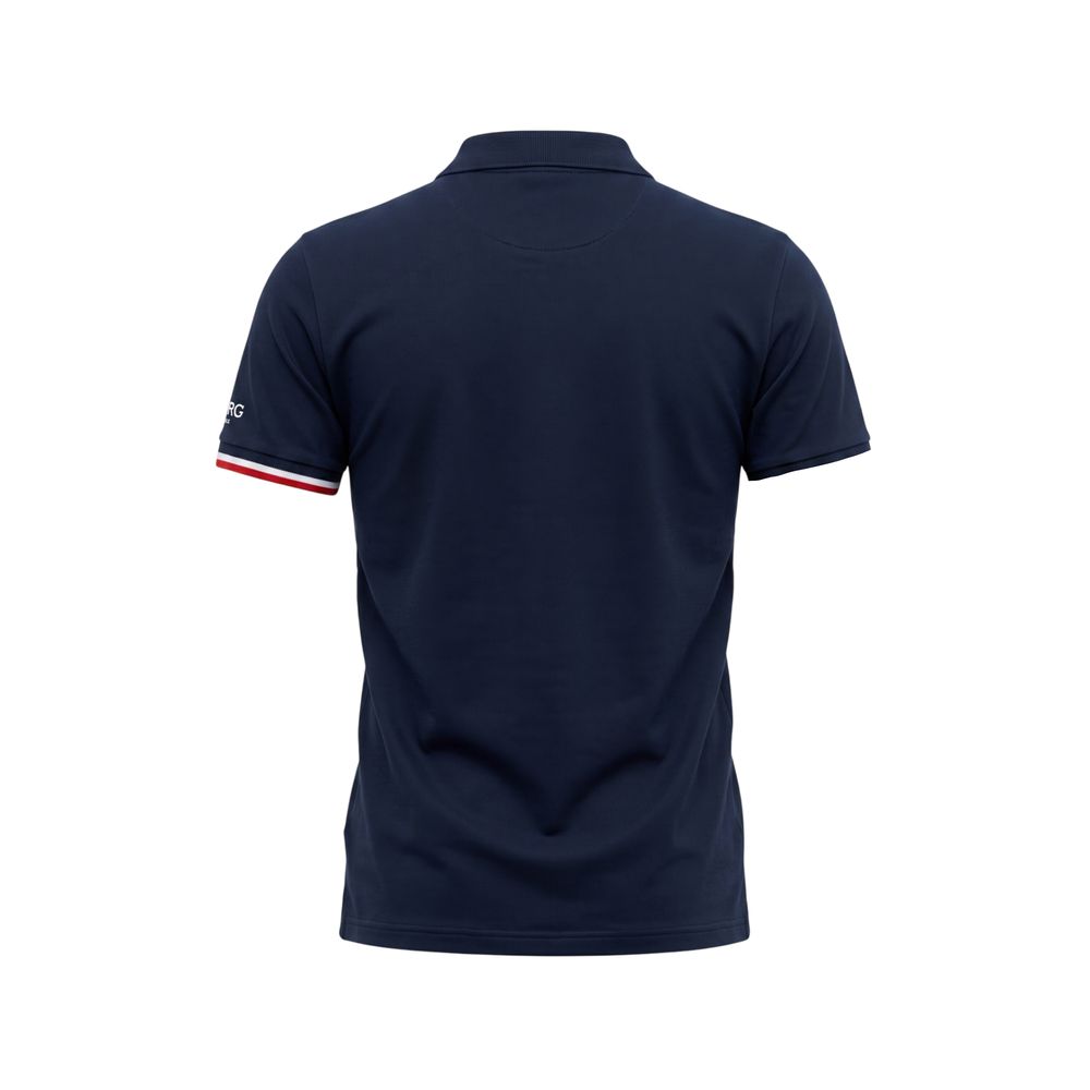 Iceberg Blaues Baumwoll-Poloshirt für Herren