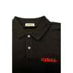 Iceberg Schwarzes Herren-Poloshirt aus Baumwolle
