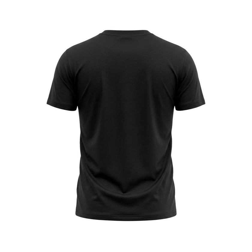 Iceberg Schwarzes Baumwoll-T-Shirt für Herren
